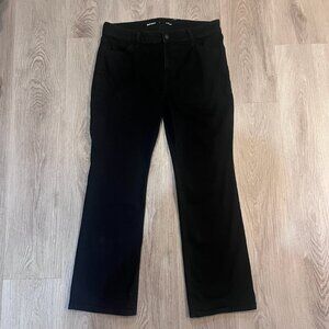 NEW Old Navy Black Mid-Rise Wow Boot-Cut Jeans Size 12